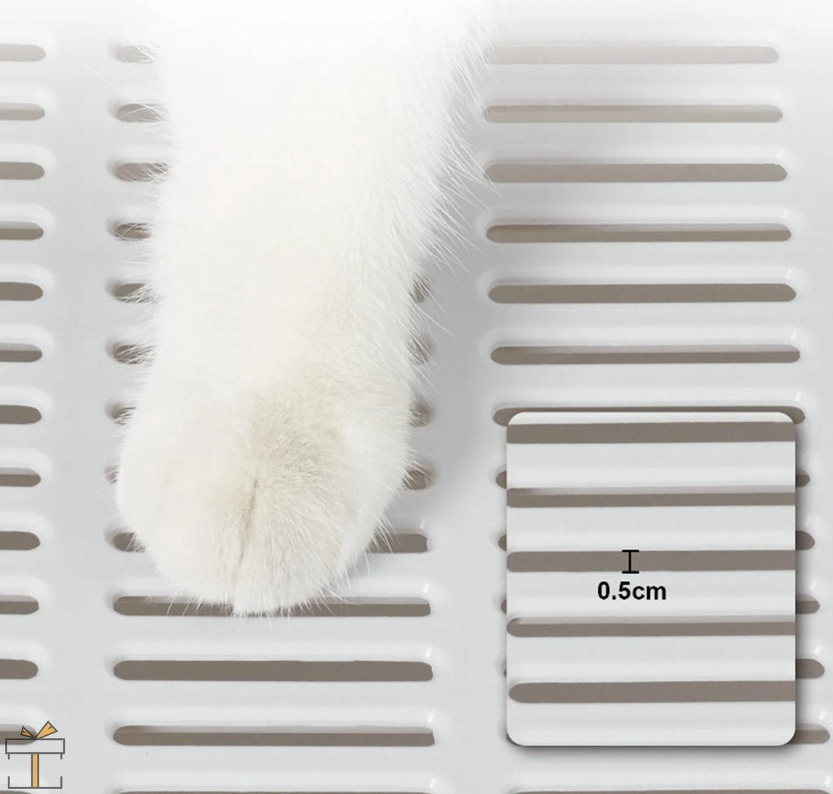 Bolt Edge Kattenbak - Hygiënisch - Met Lade - Afsluitend - Voor Kleine & Grote Katten