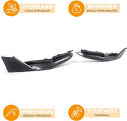 Splitter Lip Fioren - Voorbumper Schorten - Voor BMW G80 M3/G82 Coupe (2021-2023) - MP Stijl - Koolstofvezel Look - Auto accessoires