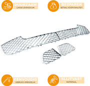 Voorbumper Onderste Grille Set - Voor Bentley Continental GT/GTC (2012-2016)- Chroom