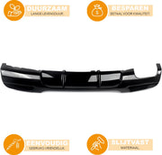 Achterbumper - Voor BMW 3-Serie E90/E91 2005-2013 - Auto accessoires - Diffuser lip - M Sport - M Performance stijl