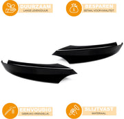 Voorbumper skirt Cover Trim - Voor BMW 1 Serie E82 M Sport (2007-2013) - Carbon Look - Auto accessoires
