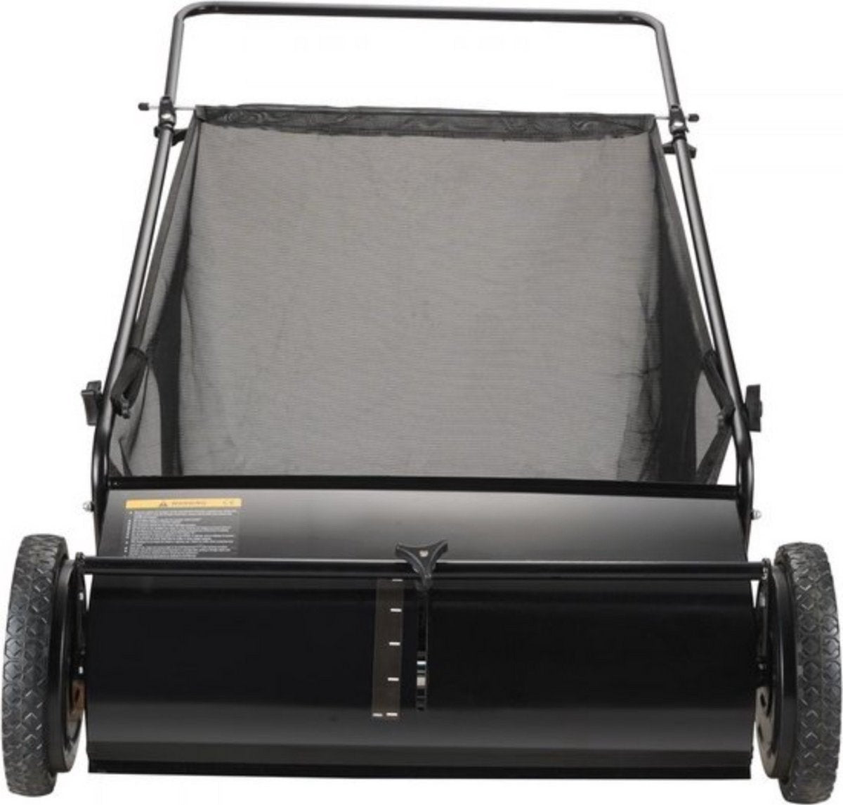 Handmatige hark grasmaaier PRO - Snel bladeren en takken verzamelen - Handmatig Grasmaaier - 66cm Veegbreedte - 198L Capaciteit