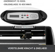 Vinylsnijder - Snijplotter Machine - 72cm - LCD Scherm - Inclusief Software