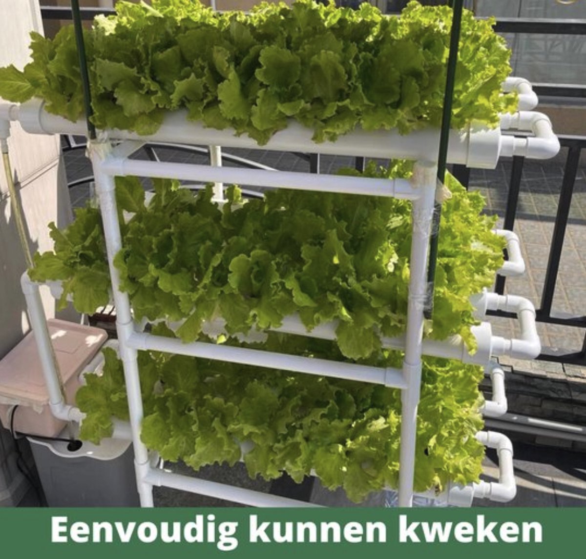 Happyment Kweektafel - Kweekset - Moestuintafel - Hydrocultuur Kweeksysteem - Hydroponic Systeem