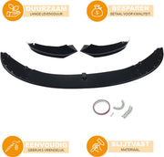 Voorbumper Splitter - Gloss Zwart - Voor BMW F32/F33/F36 M Sport (2014-2020) - Prestatielook