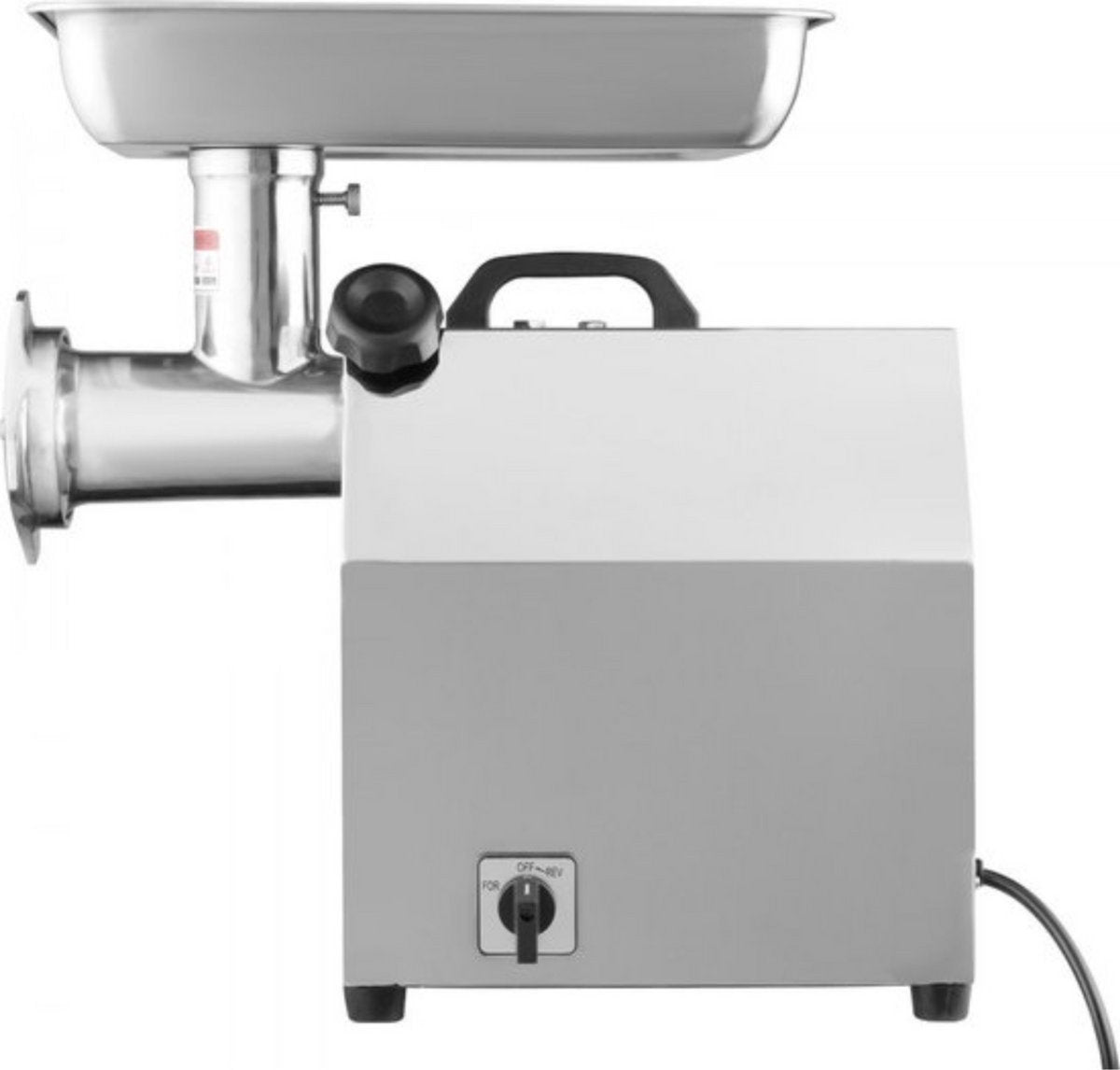 Elektrische Vleesmolen horeca - 360KG/U - Gehaktmolen - Foodprocessor - 360kg/u