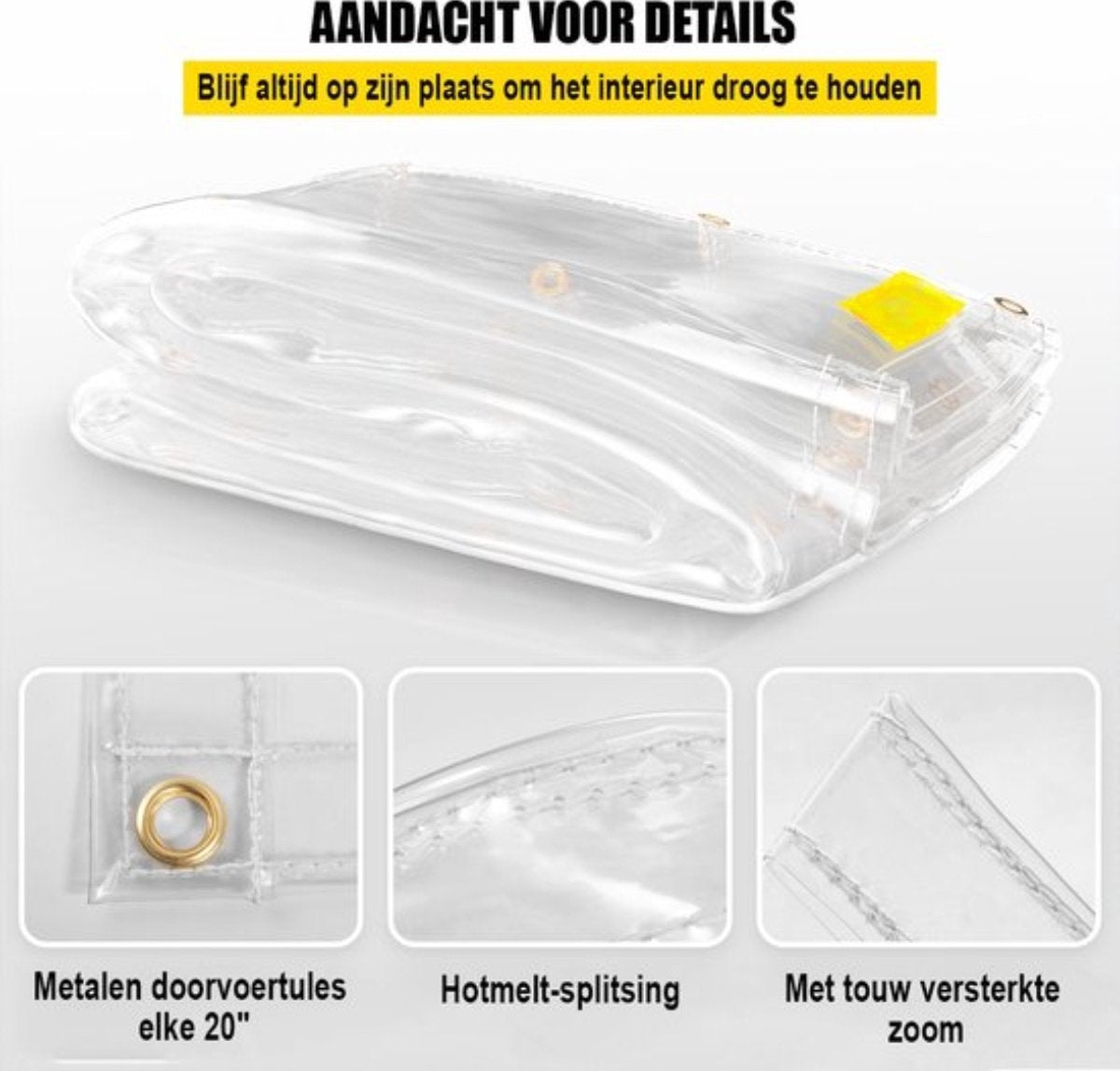 Luxe dekzeil - 3x4 - Tuinmeubelhoes - Beschermhoes