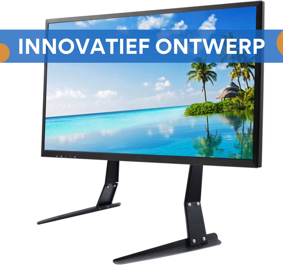 Universele TV Standaard - Voor 17"-55" inch - Tv kast - 600x400mm - Beugel staand