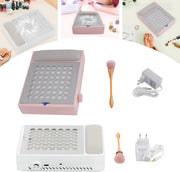 Stofafzuiger voor nagels - Manicure tafel - Nail Dust Collector - Voor Nagelstof Verwijderen - Roze