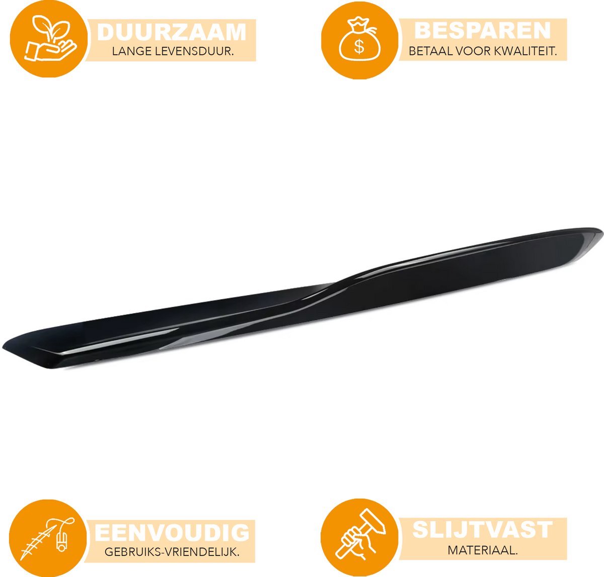 Spoiler Blaze Zolux - Kofferbak spoiler Blaze - Glanzend Zwart - Voor Infiniti Q50 (2014-2022)