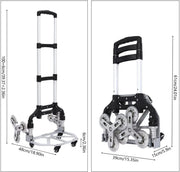 Opvouwbare trapsteekwagen - Steekwagen - Transportkar - Transportwagen - Transporthulp - 100kg