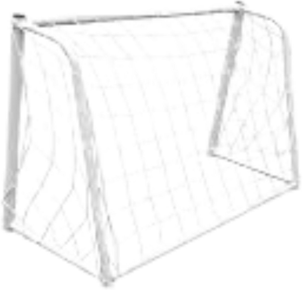 Voetbal Doelnet - Voetbalgoal - Voetbaldoel - Doelwand - Sociale Doelpalenet voor Sporttraining en Wedstrijden - Geschikt voor Volwassenen & Kinderen - 365×182×120 cm