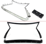 Voorbumper grille Gitro - Voor Lexus RX350/RX450H/RX350L (2016-2019) - Basissport Stijl - Chroom & Zwart