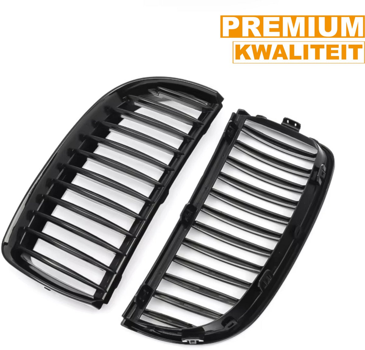 Voorbumper - Voor BMW E90/E91 328i/335i xDrive 2005-2008 - Auto accessoires - Niergrille - Gloss Zwart