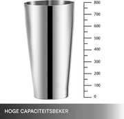 Milkshake maker PRO - RVS - Smoothie machine - 800ML