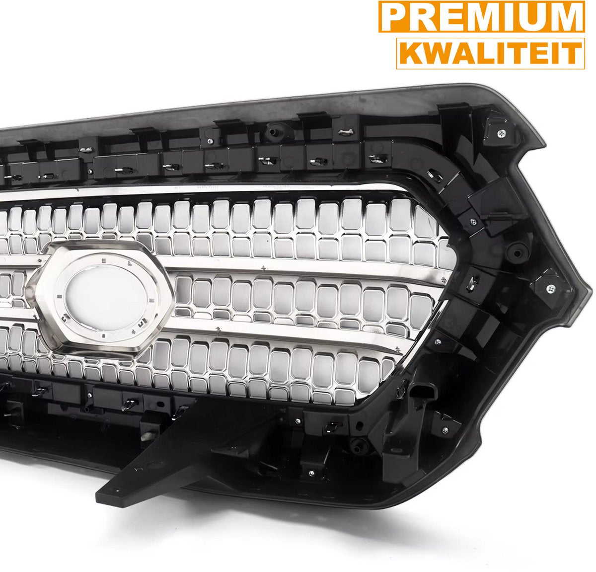 Voorbumper - Voor Toyota Tacoma 2016-2023 - Auto accessoires - Voorgrille - TRD stijl - Chroom/Zwart