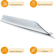 Auto onderdeel - Voor Tesla Model S 2016-2020 - Auto accessoires - Actieve luik trim - ABS - Rechtsboven