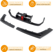 Achterbumper Diffuser Lip met LED - Voor BMW F80 M3/F82 M4 (2015-2020) - Koolstofvezel - Auto accessoires