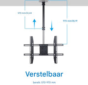 Plafond TV muurbeugel - Voor 26"-65"inch - Tot 30KG - Ophangsysteem