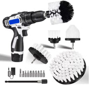 Accuboormachine 2-in-1 - Elektrische Spin-Schrobborstel - Inclusief Accu, Oplader & 6 Borstels - 25+1 Koppelinstellingen