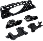 Achterbumper Diffuser - AMG E63 Stijl - Carbon Look - Auto Accessoires - Voor Mercedes W213 E-Klasse (2016-2020)