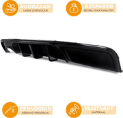 Achterdiffuser Zyntrix - Bumper - Voor BMW 1 Serie E82 Coupe 135i M Sport - Carbon Look F1 Stijl - Auto accessoires