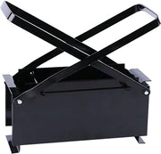 Brikettenpers - Papierpers - Pers - Voor Papier - Voor Tuin, Haard of Camping - Metaal - Zwart