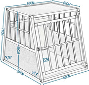 Bolt Edge Hondenbench - Wit - Voor Auto - Vervoersbox - Resibench - Dierenbench