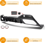 Achterbumper Iron Vistaro - Achterbumper Iron - Voor BMW 8 Serie G16 M850i/840d Sport Bumper - Carbon Fiber ABS - Auto accessoires