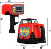 Bouwlaser PRO - Roterend - Zelfnivellerende kruislijn laser - Rotatielaser 360° Zondder statief - Waterbestendig meetinstrument