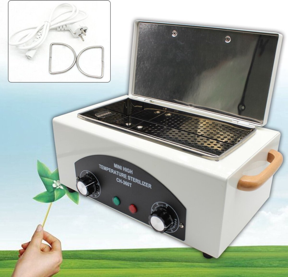 Happyment UV Sterilisator - Steriliseren - Baby Spullen - Grondige Reiniging - Doodt Bacteriën