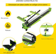 Tegelsnijder PRO - Professioneel - Handmatig - 1000mm - Ergonomische grip - Infrarood