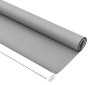 Happyment Modern Rolgordijn Grijs - 100x240cm - Rolgordijnen verduisterend - Luxaflex - Waterafstotend - Isolerend - Zonder of met boren grijs