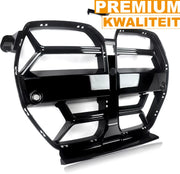 Gloss Black CSL Stijl Niergrille - ABS - Auto accessoires - Voor BMW G80 M3/G82 G83 M4 (2020+)