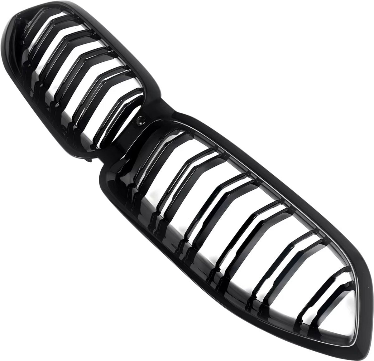 Voorbumper - Voor BMW 8-Serie G14/G15/G16 2023-2024 - Auto accessoires - Voorgrille - Gloss Zwart - Dual lats