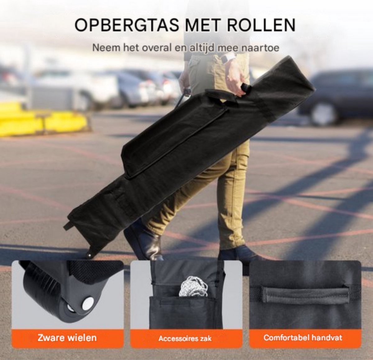 Paviljoen - Opvouwbare Partytent - Tuintent 3x3 m - Voor 6-8 Personen - Kamperen
