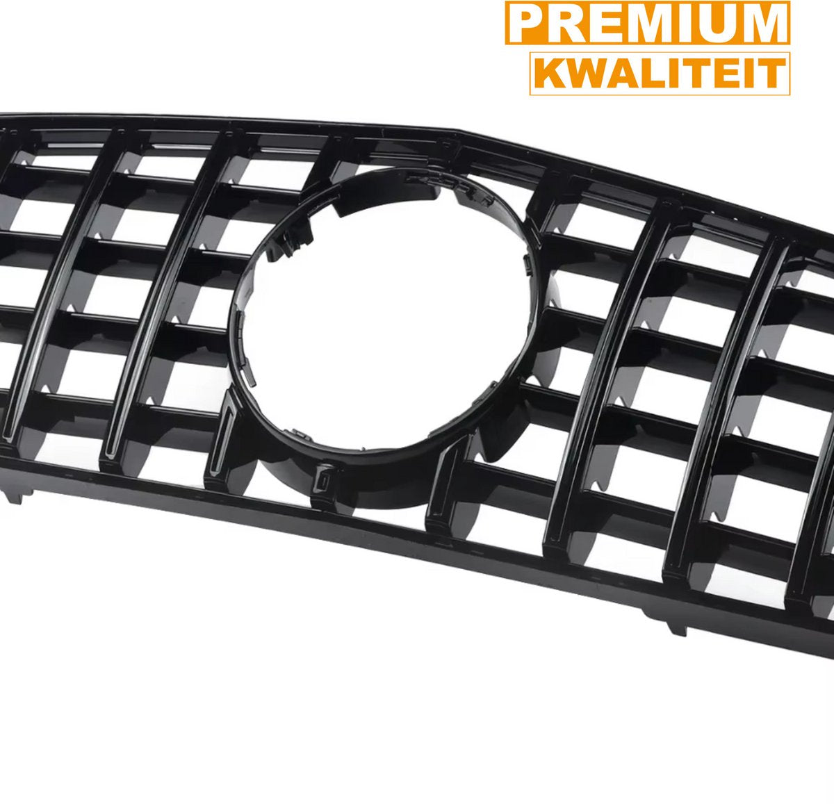 Grille - Voor Mercedes A-Klasse W176 2016-2018 - Auto accessoires - Panamericana GT Grille - Gloss Zwart