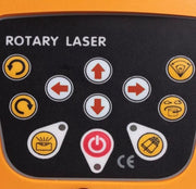 Happyment Zelfnivellerende laser PRO - Roterende bouw laser - Waterpas laser SET - 360 graden laser - Rotary lijnlaser - Laserwaterpas - Professional - Professioneel - Complete set - Bouw - Hovenier - Installatie techniek - Timmerman