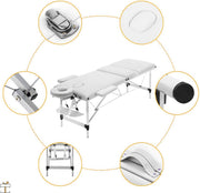 Bolt Edge Massagetafel - Aluminium - Verstelbaar en inklapbaar - 250KG draagvermogen