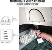 Happyment Daktent Auto - Trucktent - Inklapbaar - Geschikt Voor waterdicht