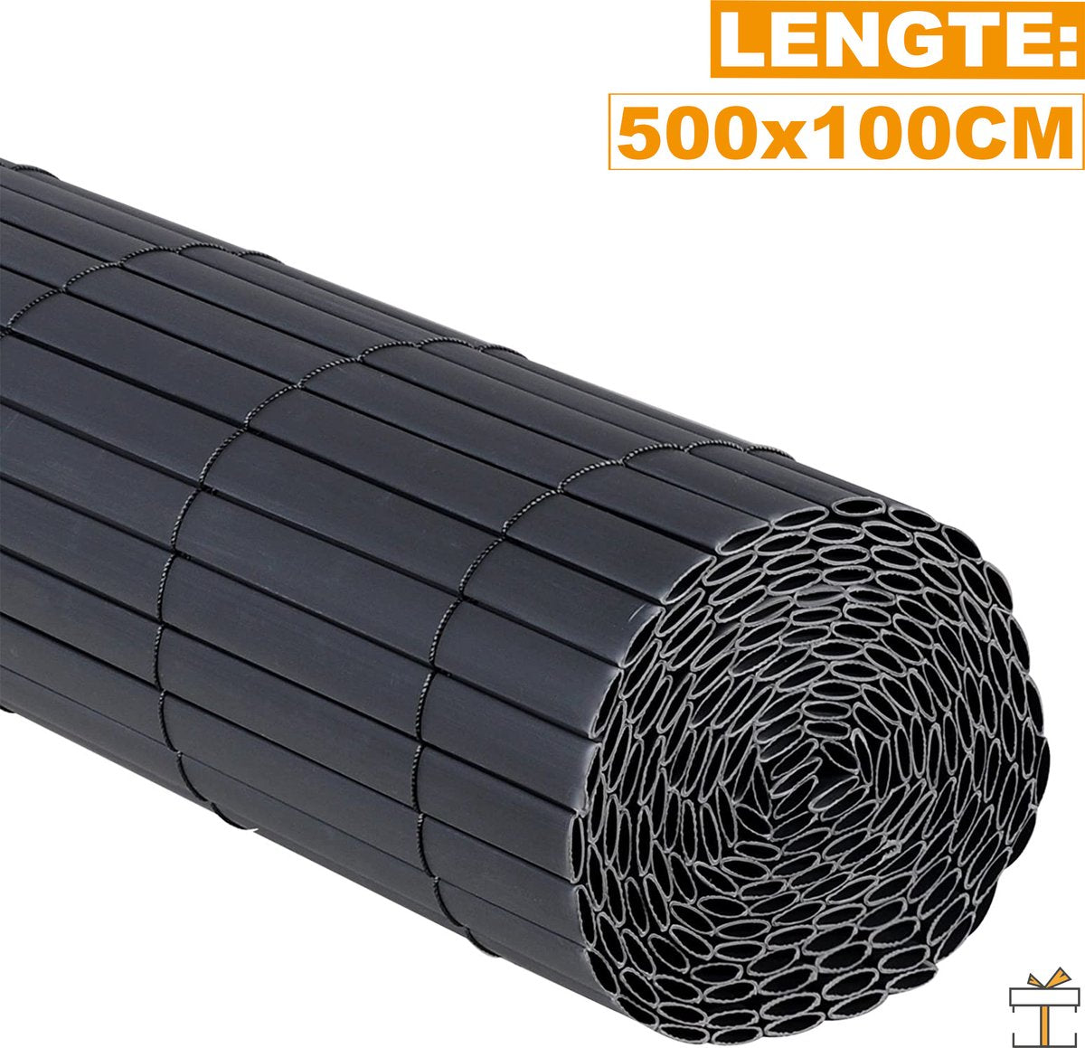 Happyment® Zichtbreeknet deluxe - Zichtdoek - Privacy doek - Schutting - Windbreekgaas - PVC winddoek - 100x400cm