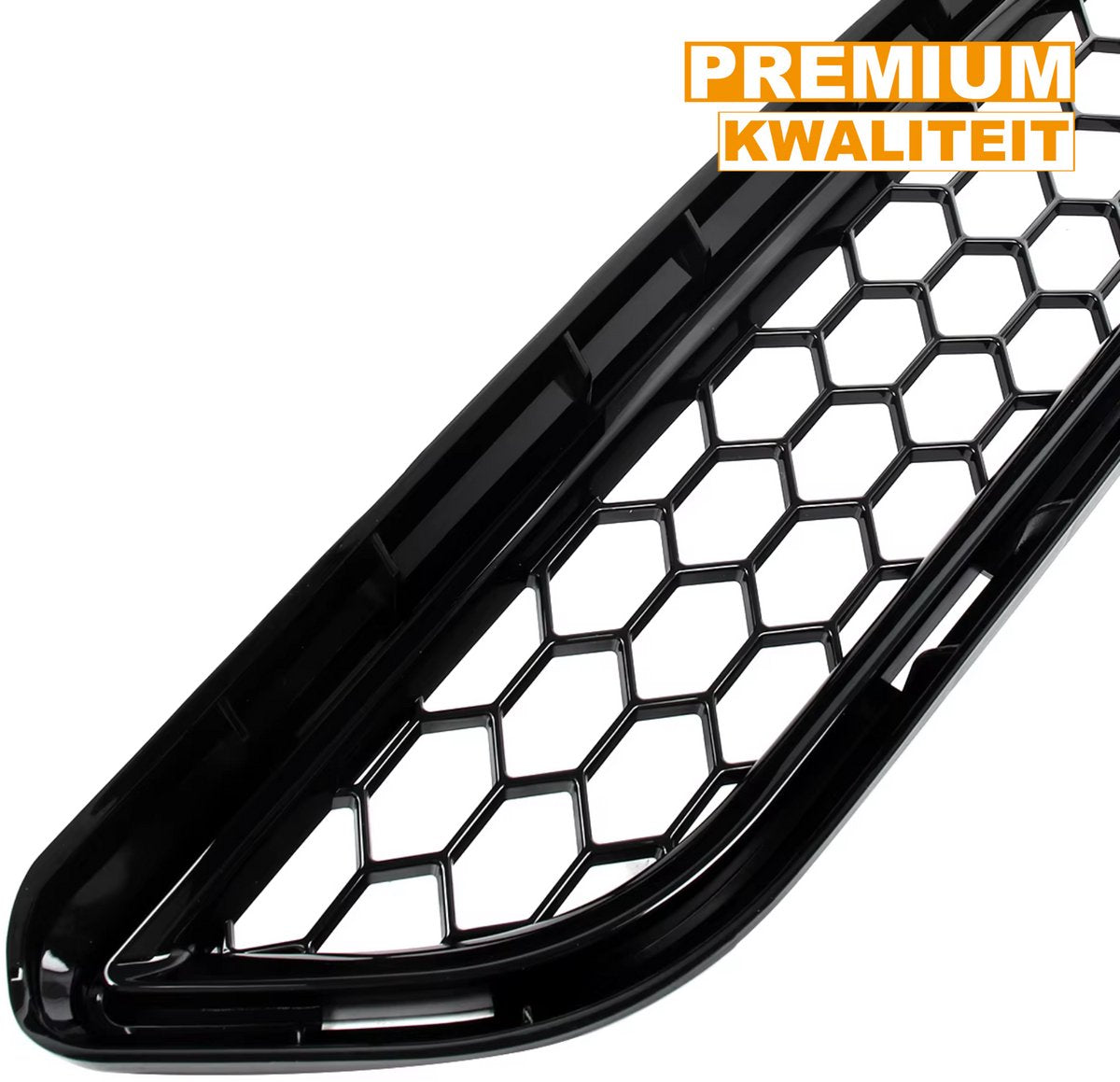 Voorbumper Lagere Grille - Honingraat - Gloss Zwart - Voor Ford Fiesta (2013-2017) - Auto Accessoires
