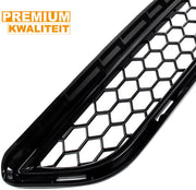 Lagere Honingraat Grille - Gloss Zwart - Voor Ford Fiesta (2013-2017) - Voorbumper - Auto Accessoires