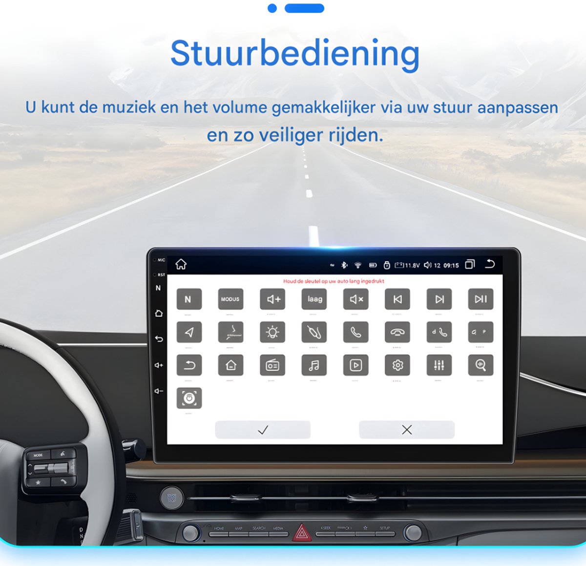 Radiosysteem - Voor Mercedes C/CLK-Klasse (W203-W168) - CarPlay, Android Auto & GPS