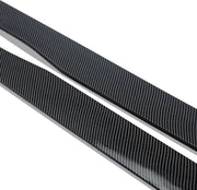 Side Rokken Extension Lip - Carbon Look - Voor BMW F80 M3 / F82 M4 M Sport (2015-2020) - Auto Accessoires