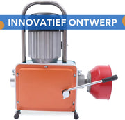 1000W Elektrische Afvoerreiniger - Riool- & Afvalpijpreiniger voor Toilet, Wasbak & Gootsteen - Krachtige Baggermachine voor Huishouden & Restaurants