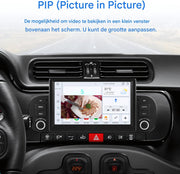 Autoradio met bluetooth - Carplay - Voor Fiat Panda (2013-2020) - Geschikt voor Apple en Android - Stereo - Navigatie - Navigatiesysteem auto - 1GB 32GB