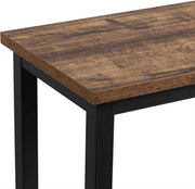 Bartafel - Industrieel - Hout en metaal - Rechthoekig - 100x40x100cm