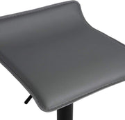 Barkrukken Wavey Grijs - Zithoogte 71cm - Set van 2 - Keuken - Barstoelen - Zonder rugleuning - Verstelbaar in hoogte - Zithoogte 56-78cm