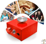 Happyment® Pottenbakker draaischijf - draaiplateau - Keramiek - pottenbakkersschijf - Pottenbakken boetseerschijf